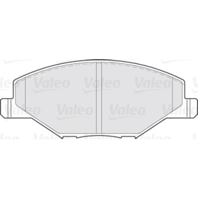 VALEO Bremsbeläge | 301354