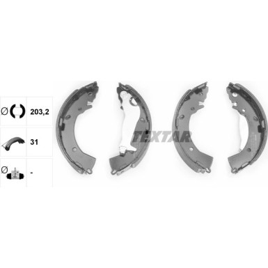 91063300 Bremsbackensatz