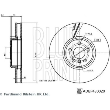 Bremsscheibe | ADBP430020