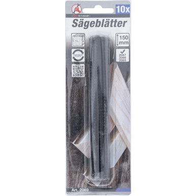 BGS Sägeblätter 150 mm 10-tlg BGS Do it yourself 2069