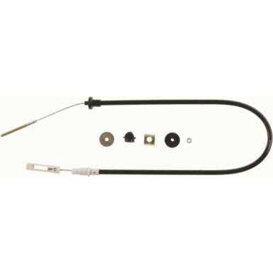 3074 003 325 Seilzug, Kupplungsbetätigung