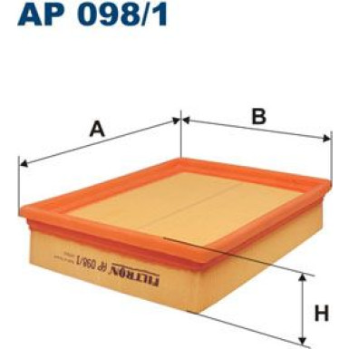 FILTRON Luftfilter AP 098/1 FILTRON Luftfilter AP 098/1