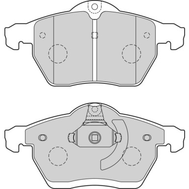 VALEO Bremsbeläge 302641