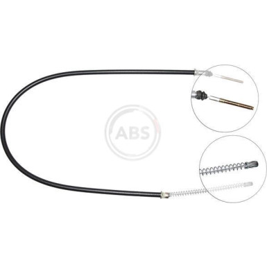 A.B.S. Handbremsseil Seilzug Festellbremse | K12598