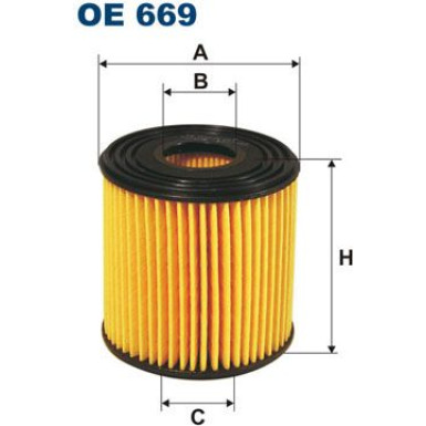 FILTRON Ölfilter | OE 669