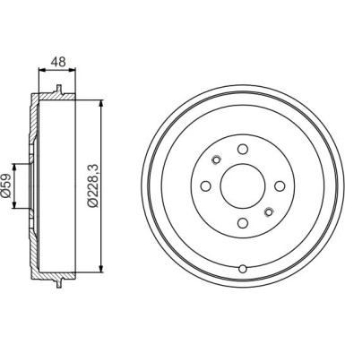 Bremstrommel | CITROEN,PEUGEOT | 0 986 477 212 Bremstrommel | CITROEN,PEUGEOT | 0 986 477 212