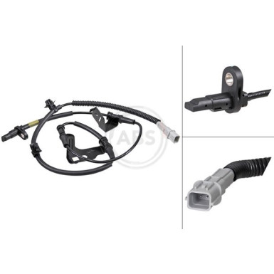 A.B.S. Sensor, Raddrehzahl 32293