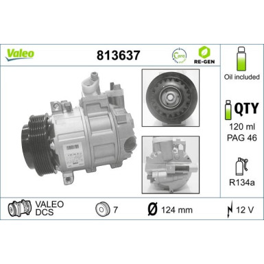 VALEO Kompressor 813637