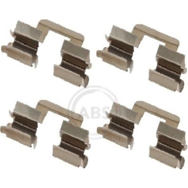 1606Q Zubehörsatz, Scheibenbremsbelag