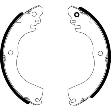 91081900 Bremsbackensatz 91081900 Bremsbackensatz
