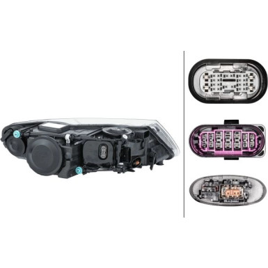 SCHEINWERFER L HELLA | VW TOUAREG 02-13 | 1ZS 009 452-131 SCHEINWERFER L HELLA | VW TOUAREG 02-13 | 1ZS 009 452-131