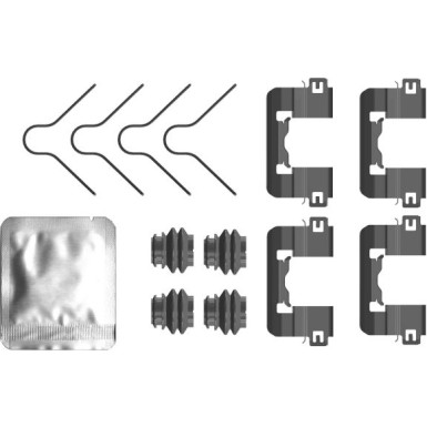 ZUBEHÖRSATZ, SCHEIBENBREMSBELAG | 82553700