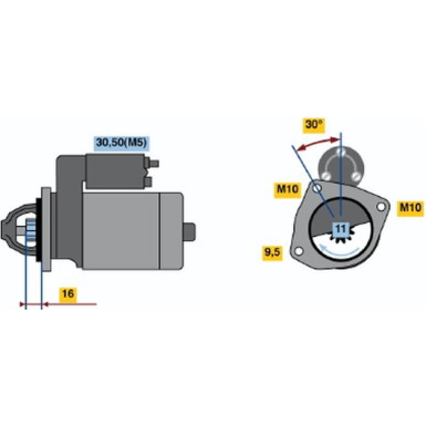Starter | FORD,VOLVO,MAZDA | 0 986 022 131 Starter | FORD,VOLVO,MAZDA | 0 986 022 131