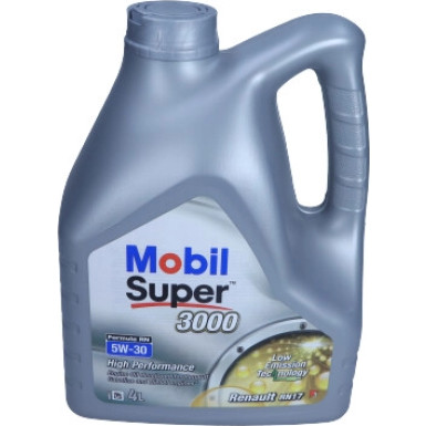 155774 Mobil Super 3000 Formula RN 5W-30 Motoröl 4 Liter