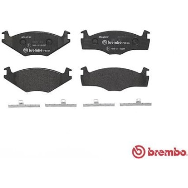BREMBO Bremsklötze VA | SEAT Cordoba, Ibiza VW Golf, Passat 81-99 | P 85 024
