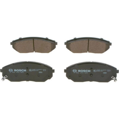 Bremsbelag | HONDA Accord 7 03 | 0 986 494 883