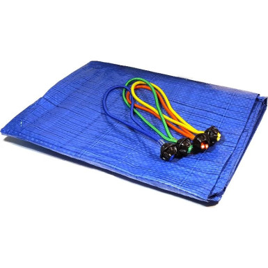 D-5123114T Jumbo CargoCoverSatz + 4 Spanngurte