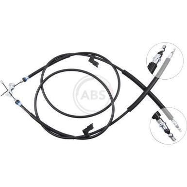 K19076 Seilzug, Feststellbremse