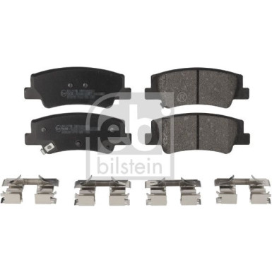 FEBI BILSTEIN Bremsbelagsatz, Scheibenbremse 186399