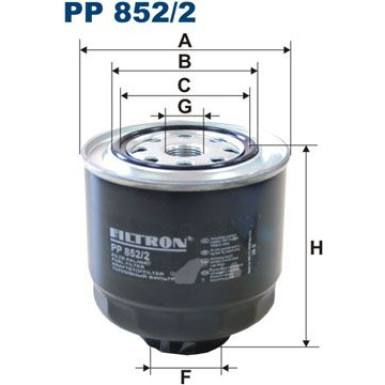 FILTRON Kraftstofffilter | PP 852/2