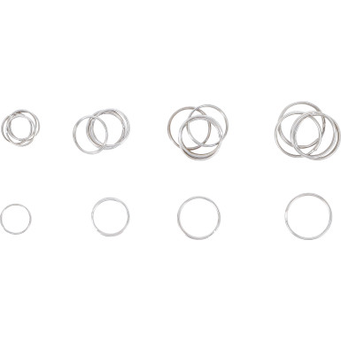 BGS Schlüsselring-Sortiment 20-tlg BGS Do it yourself 88127