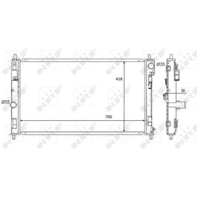 Kühler, Motorkühlung | 59089