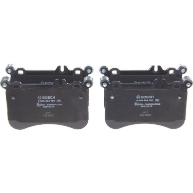 Bremsklötze | Mercedes | 0 986 494 780