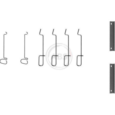 A.B.S. Zubehör, Bremsbeläge 1070Q