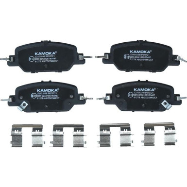 KAMOKA Bremsbelagsatz, Scheibenbremse JQ101038