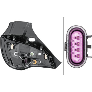 HECKLEUCHTE R 12 V HELLA | OPEL ADAM 12-19 | 2SD 354 812-021 HECKLEUCHTE R 12 V HELLA | OPEL ADAM 12-19 | 2SD 354 812-021