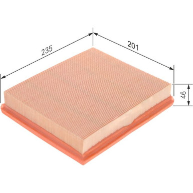 Luftfilter | MERCEDES SLK-Klasse | 1457433751