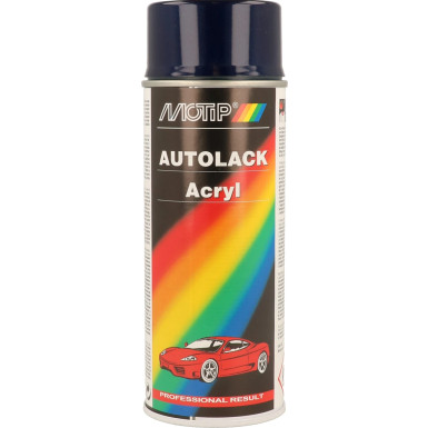 MoTip Autolack Acryl Kompakt blau metallic 400ml | 54573