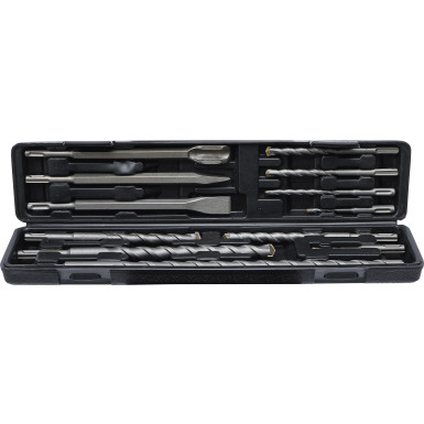 BGS Hammer-, Bohrer- und Meißel-Satz SDS-Schaft, Hartmetallspitze 5 - 20 mm 12-tlg BGS Do it yourself 2005