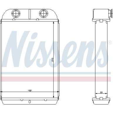 Heizkühler PKW | FIAT STILO 01 | 71452