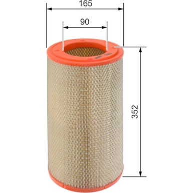 Luftfilter | IVECO Daily | 1457433332