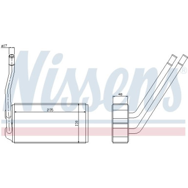 Heizkühler PKW | LAND ROVER FREELANDER 97-01 | 73000