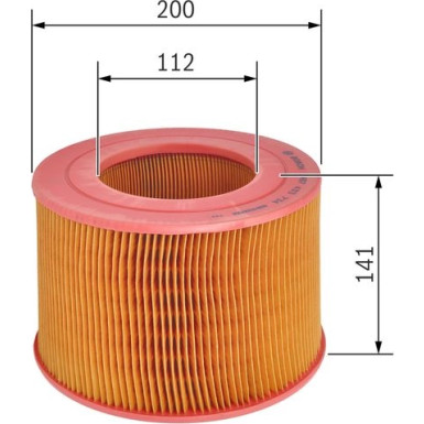 Luftfilter | TOYOTA,VW | 1457433734