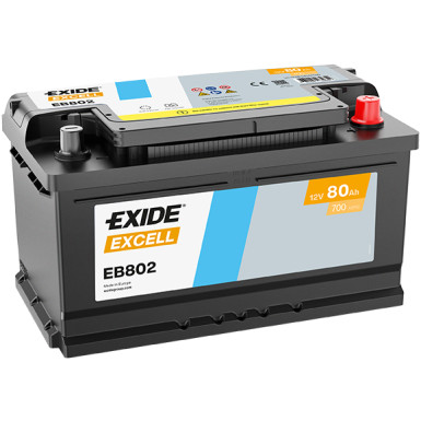 EXIDE Starterbatterie | EB802