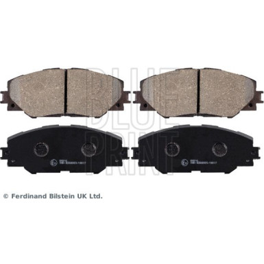 Bremsbelagsatz Toyota P. Auris/Prius/Rav 4 1.8-2.0/2.2 D4-D 06 | ADT342162 Bremsbelagsatz Toyota P. Auris/Prius/Rav 4 1.8-2.0/2.2 D4-D 06 | ADT342162