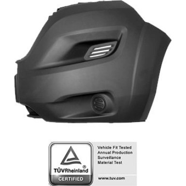 STOßECKE V L GRAU -NSW -VERBR.LÖCHER PQ | FIAT DUCATO 5,14-/CIT JUMPER 5,14-/PEU BOXER 5,14 | 2518,310,5