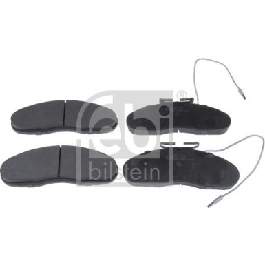 FEBI BILSTEIN Bremsbelagsatz, Scheibenbremse | 116302