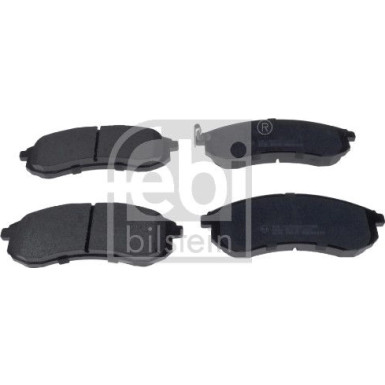 FEBI BILSTEIN Bremsbelagsatz, Scheibenbremse | 116347