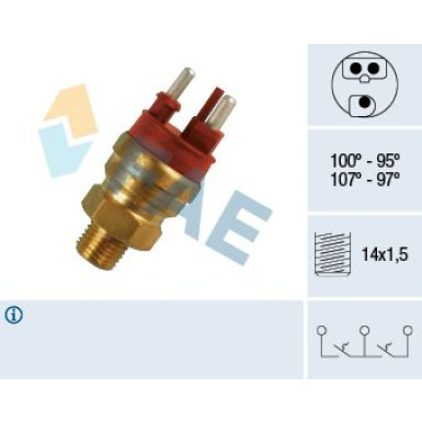 FAE Temperaturschalter, Kühlerlüfter