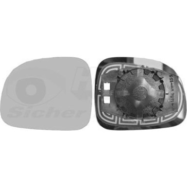 Spiegelglas, Außenspiegel Fiat Panda (169) konvex OE 71754719 HAGUS 1711831 Spiegelglas, Außenspiegel Fiat Panda (169) konvex OE 71754719 HAGUS 1711831