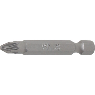 BGS Bit | Länge 50 mm | Antrieb Außensechskant 6,3 mm (1/4"""") | Kreuzschlitz PZ2 | 4595