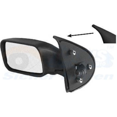 VAN WEZEL Außenspiegel 1754803 HAGUS