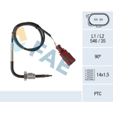 FAE Sensor, Abgastemperatur | 68016