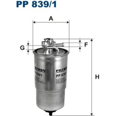 FILTRON Kraftstofffilter | PP 839/1