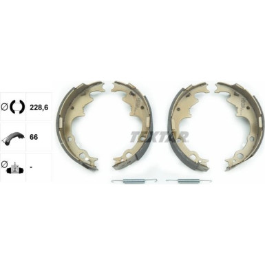 91056500 Bremsbackensatz 91056500 Bremsbackensatz