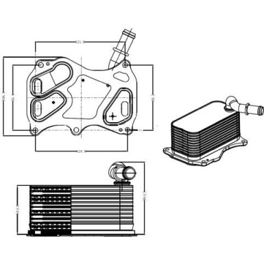 Ölkühler, Motor“L | 31839